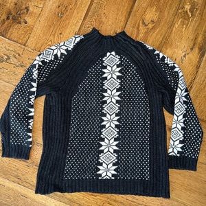 Janie and Jack boys winter sweater size 7 gray